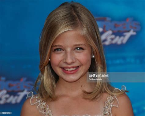 Singer Jackie Evancho Attends The Americas Got Talent Season News