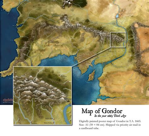 Map Of Gondor
