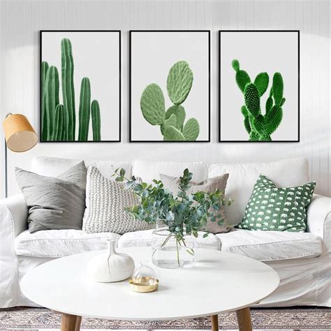 Aliexpress carries many the cactus poster related products, including cacti decor , picture of cactus , poster sheet , plant poster with frame , canva print wall art , picture with cactus , cactus paint. cactus wall art color scheme | Simple living room decor ...
