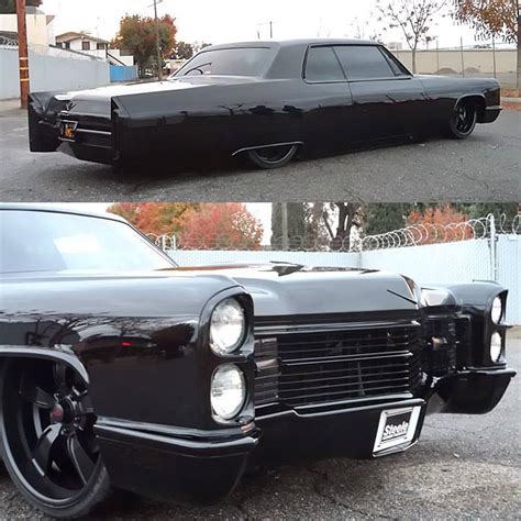 ‘66 Cadillac Coupe Deville Murdered Out Photography