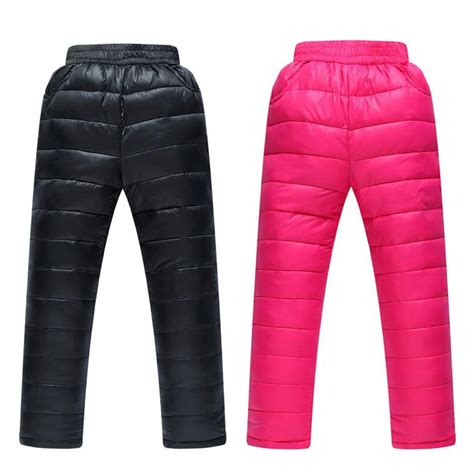 New Winter Boys Girls Pants Kids Thick Sports Trousers 3 10ychildrens