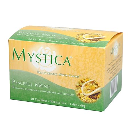 Mystic Monk Peaceful Monk Tea 20 Bags