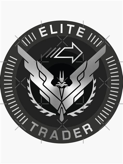 Elite Trader Sticker For Sale By Calyxta Redbubble