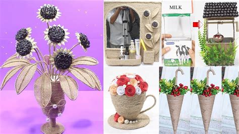 73,548 handmade home decor products are offered for sale by suppliers on alibaba.com, of which other home decor accounts for 6%, christmas decoration supplies accounts for 1%, and carving crafts accounts for 1%. 5 Diy ideas with jute rope | Home decor handmade 2019 ...