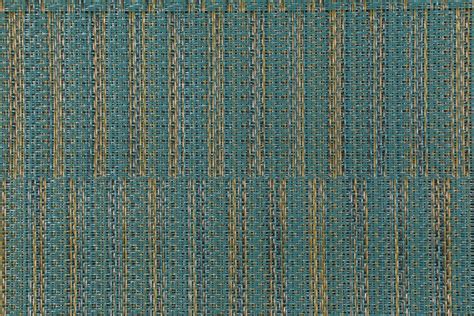 Teal Jacquard Woven Vinyl Mesh Sling Chair Outdoor Fabric