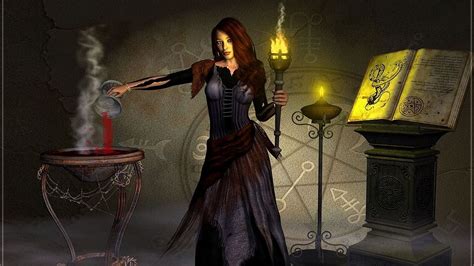 Witch Full Hd Wallpaper And Background Image 1920x1080 Id164790