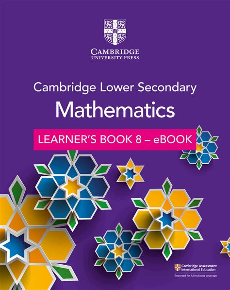 Pdf Ebook Cambridge Lower Secondary Mathematics Learners Book 8 2nd