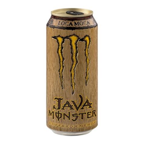 C), tricalcium phosphate, carrageenan, caffeine, sodium alginate, niacinamide. Monster Java Loca Moca Coffee Energy Drink | Hy-Vee Aisles ...