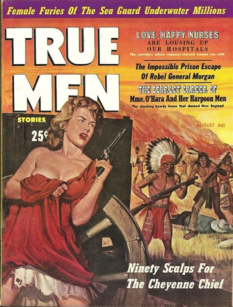 pin by garbage man s revenge on men s adventure magazines male magazine female furies