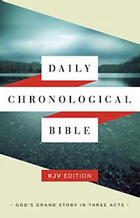 I am reading a good book on economics. Daily Chronological Bible: KJV Edition, Trade Paper ...