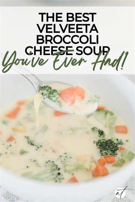 The Best Velveeta Broccoli Cheese Soup Youve Ever Had