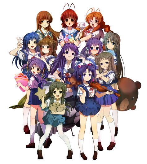 Fujibayashi Kyou Furukawa Nagisa Ibuki Fuuko Sakagami Tomoyo