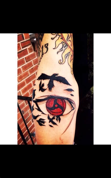 Crow Sharingan Tattoo ~ Uchiha Clan Itachi Uchiha Sharingan Tattoo