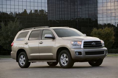 2012 Toyota Sequoia In Sandy Beach Metallic Color Static Front