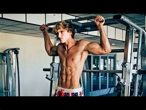 Logan Paul Workout Gym Compilation Youtube
