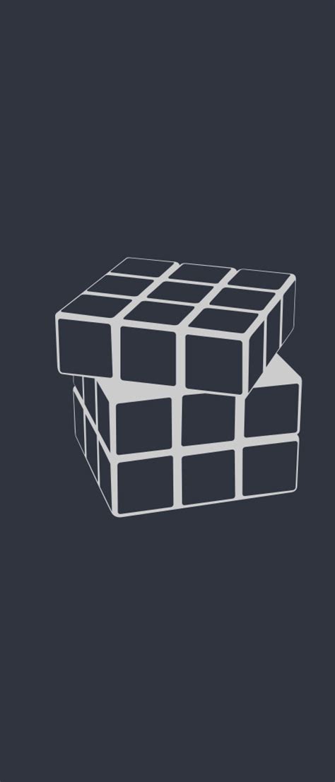 1644x3840 Rubiks Cube Minimalism 1644x3840 Resolution Wallpaper Hd