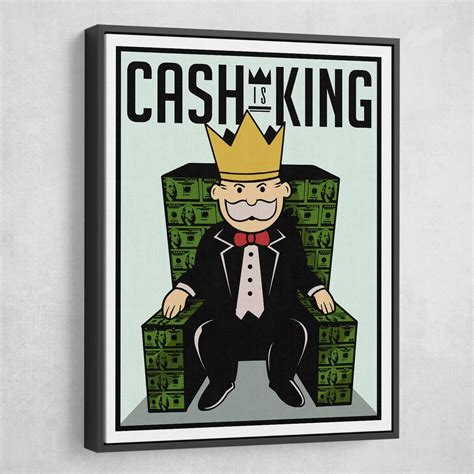 Cash Is King Epik Canvas