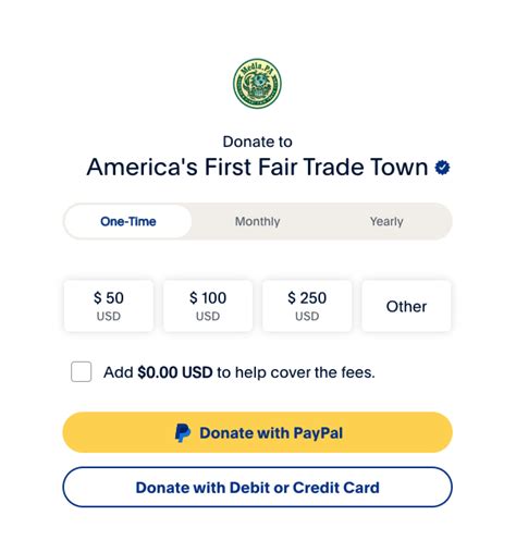 Donate Media Pa Americas First Fair Trade Town