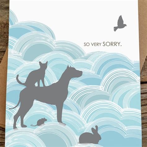 Pet Sympathy Card Heart Remembers Loss Of Pet Dog Sympathy Etsy