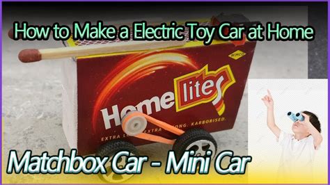 Crafting Skills Diy Amazing How To Make A Electric Toy Car At Home