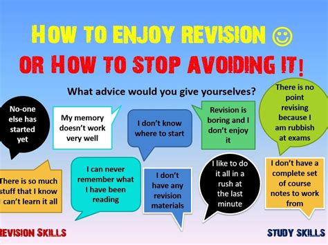 Revision Study Skills 1 Teaching Resources