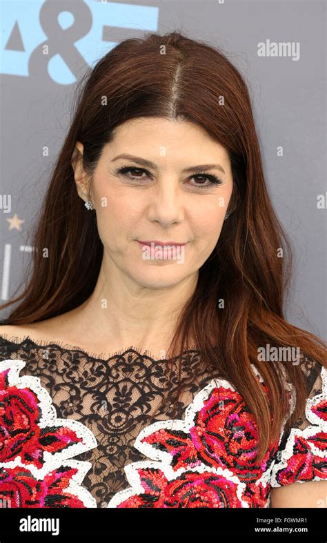 21st Annual Critics Choice Awards Arrivals Featuring Marisa Tomei