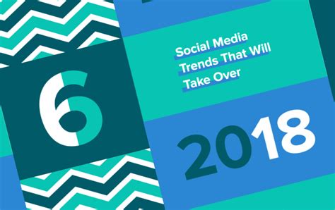 these 6 social media trends will rock in 2018 infographic digital information world