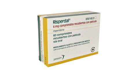 Risperdal 6 Mg Comprimidos Recubiertos Con Pelicula 30 Comprimidos Precio 2463€