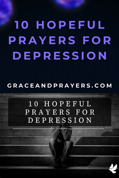 10 Hopeful Prayers For Depression Grace And Prayers