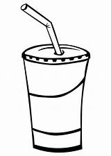 Coloring Soda Drink Cup Pages Visit Drinks Clipart Play sketch template
