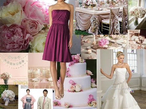 With Ruby And Rose Dessy Dream Day Wedding Pantone Wedding