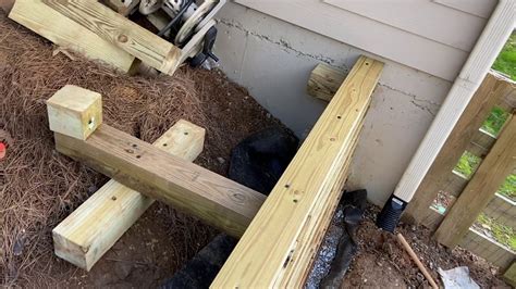 Timber Retaining Wall Build Youtube