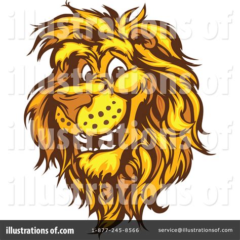 Lion Clipart #1089019 - Illustration by Chromaco