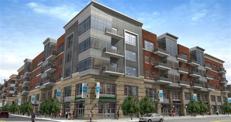 Large Mixed Use Developments With Apartments Mixed Use Shops And
