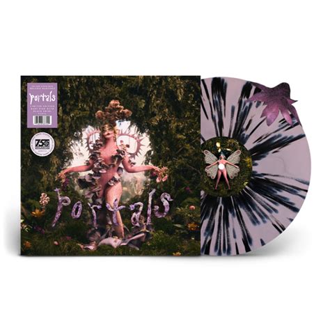 Portals Limited Edition Baby Pink With Black Swirl Vinyl Melanie