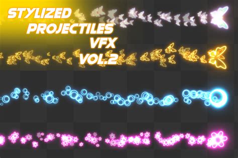 Stylized Projectiles Vfx Vol2 Fire And Explosions Unity Asset Store