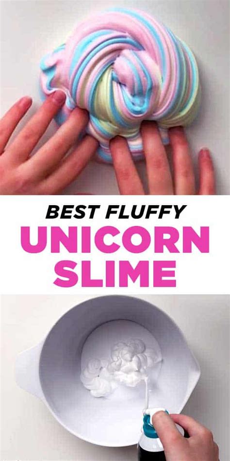 This Is The Best Fluffy Slime How To Make Rainbow Unicorn Fluffy Slime