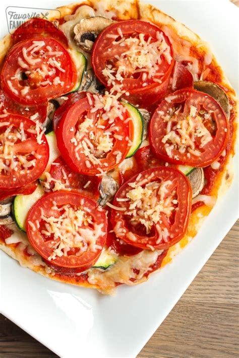 Easy Healthy Pizza In