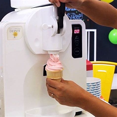 Automatic At Home Soft Serve Ice Cream Machine Makes Batches Of 35