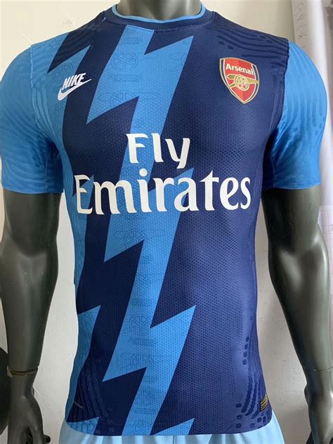 2021 Adult Top Players Version Arsenal Blue Special Edition Soccer