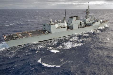 Milestone In Modernization Of Canadas Halifax Class Frigates