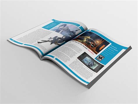 Gamer Life Magazine Magazine Layout On Behance