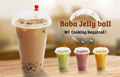 Ready To Serve Boba Jelly Ball No Cooking Required 茶宝 Qbubble