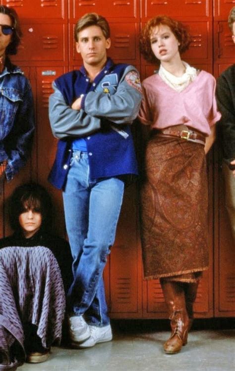 The Breakfast Club 1980s Fashion 80s Party Outfits Fashion