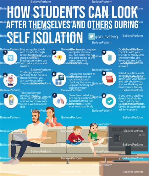 How Students Can Look After Themselves And Others During Self Isolation