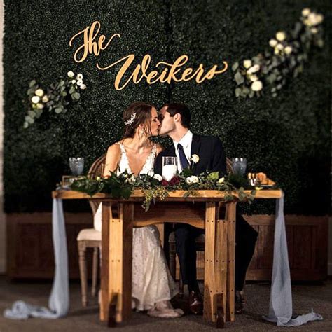 Check spelling or type a new query. Wedding Backdrop Sign - Bride Groom Sign - Head Table Sign ...