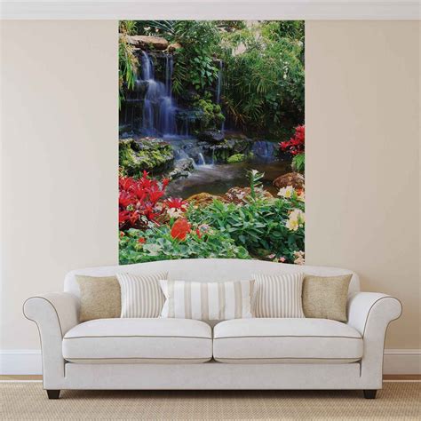 Waterfall Forest Nature Wall Mural Buy At Ukposters