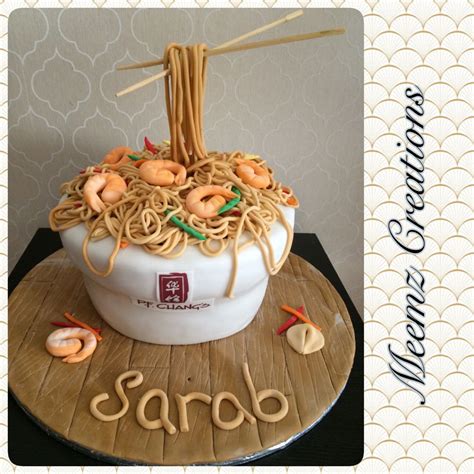 A Gravity Defying Noodle Bowl And Chopsticks Cake