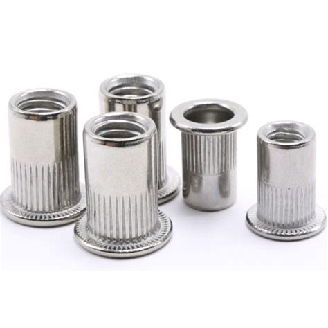 10x Stainless Steel Rivnuts Threaded Blind Rivet Nuts M4 M5 M6 M8 M10 Nutserts Ebay