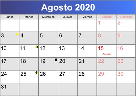 Tercer bimestre 2021 (8 semanas) publicación de materias: Calendario agosto 2020 imprimible PDF | abc-calendario.es